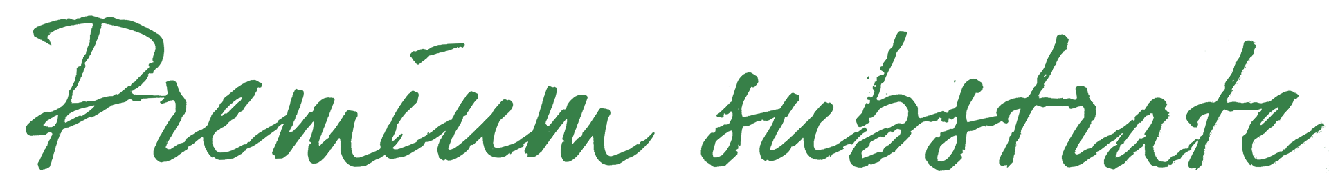 Text - Premium substrate.