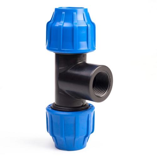Plastica Alfa T-kus 25 x 1/2" F x 25, PN16