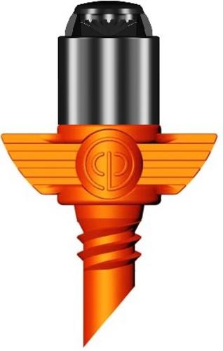 Aquila Jet Sprays 180° Black Cap/Orange Base/dostrek2,6m/1bar