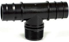 Irritec nástrčný T - kus 16 x 1/2" M x 16, PN4