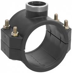 Irritec navŕtavací pás 90 x 1 1/4" F s oceľovým krúžkom, PN16