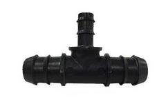 T-Stück mit Steckanschluss reduziert 20 x 16 x 20mm, PN4