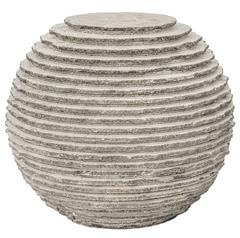 Kamenná guľa s vrúbkami - priemer 60 cm